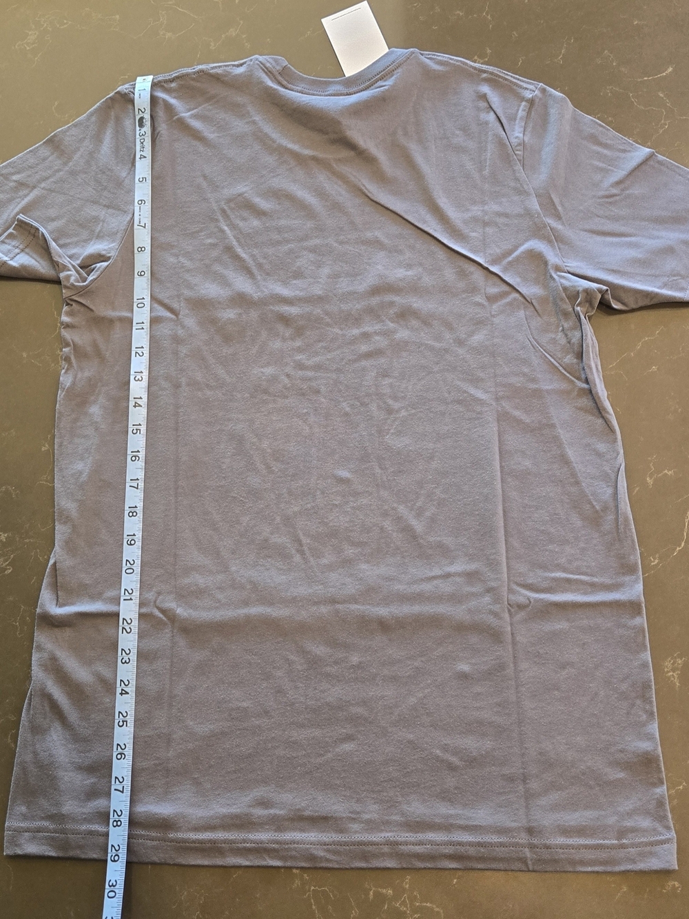 Bella Canvas Men’s Short Sleeve T-Shirt in Mauve Gray - Picture 2 of 3